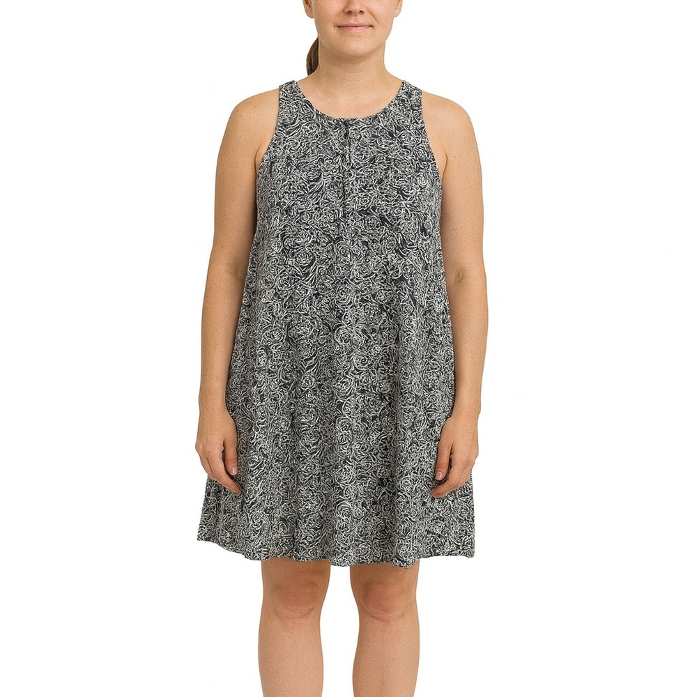 Old Navy Size XS Black and White Printed Dress